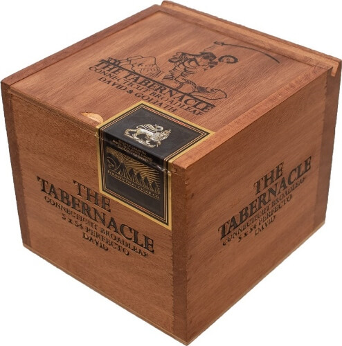 Buy The Tabernacle David by Foundation Cigars Online: The Tabernacle features a flavorful Connecticut Broadleaf wrapper that produces notes of dark chocolate, black pepper, raisin, and cream. For fans of Connecticut Broadleaf tobacco it is a must try!