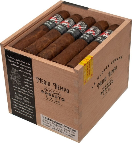 Buy La Gloria Cubana Medio Tempo Robusto Online: