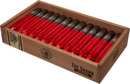 Buy Viaje Honey & Hand Grenades Maduro The Shank Online: this very limited Viaje cigar features a Mexican San Andres wrapper over Nicaraguan binders and fillers!