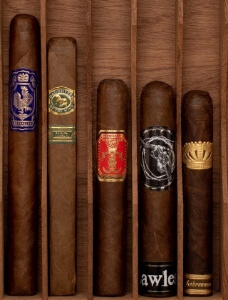 Buy Ecuadorian Habano Tasting Sampler Online: These five cigars all feature an Ecuadorian Habano tobacco variant in the blending.