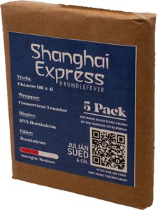 Buy Edgar Julian Shanghai Express Online at Small Batch Cigar: The bundle fever has hit an all time high with the newest two releases from Edgar Julian Cigar Company.