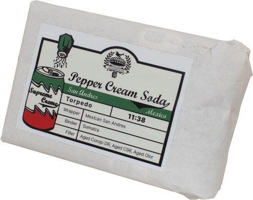 Buy Lost&Found Pepper Cream Soda San Andres Torpedo Online: The newest set of releases from Lost&Found, this "Pepper Cream Soda"