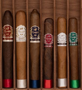 Buy Amendola Cigars Sampler Online: This sampler features six cigars; three from their core line and three from their cannoli line.
