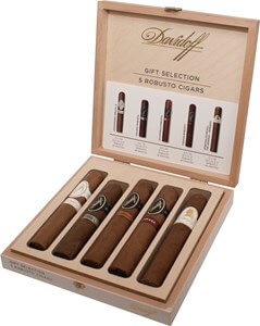 Buy Davidoff Gift Selection Robusto Online:  featuring 5 different cigars!