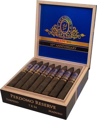Buy Perdomo Reserve 10th Anniversary Maduro Torpedo Online