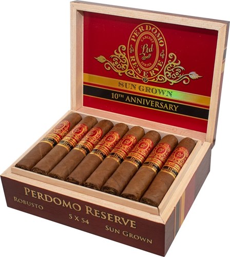 Buy Perdomo Reserve 10th Anniversary Sun Grown Robusto Online