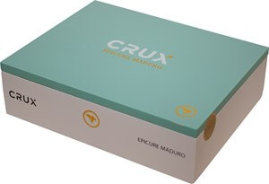 Buy Crux Epicure Maduro Robusto Online: featuring a Mexican San Andreas wrapper over Nicaraguan binder and fillers.	