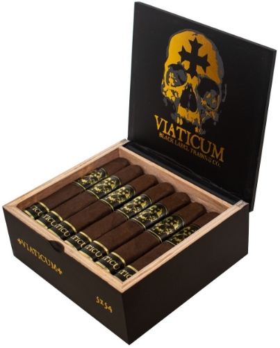 Buy Black Label Last Rites Viaticum Robusto Online: this 5 x 54 box pressed Robusto uses a Ecuadorian Maduro wrapper taking the traditional Last Rites blends up a notch with higher priming.