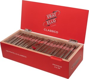 Buy Fratello Clasico Piccolo Online: This limited edition short format cigar from Fratello is perfect for the cigar smoker with only a little time on their hands.
