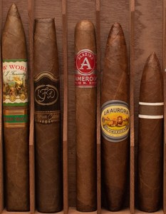Buy Cameroon Tasting Sampler: this sampler features five cigars with Cameroon tobacco featured in their blend profile.	