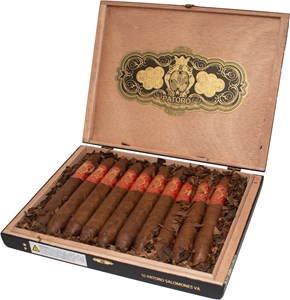 Buy Patoro VA XO Salamones Online: This Dominican puro was aged for at least nine years before hitting the market. Originally sent to Europe, key accounts in the United States now have access to this fine tobacco.	