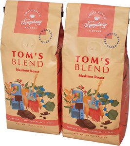 Buy Small Batch Coffee - Whole Bean Tom's Blend Online: