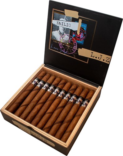 Buy Emilio Limited Edition LJZ Lonsdale by Emilio Online:  This limited edition features two wrappers, the original light Habano along with accents of a Sun Grown Habano.