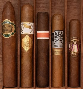 Buy Whiskey & Whitetails Body Builder Sampler Online: This sampler features cigars curated by the Whiskey and Whitetails crew to explore the differences in body profiles found in cigar blends.