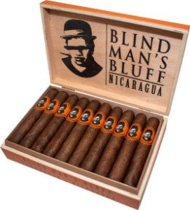 Buy Caldwell Blind Man's Bluff Nicaragua Robusto Online at Small Batch Cigar: This 5 x 50 is a Nicaraguan puro