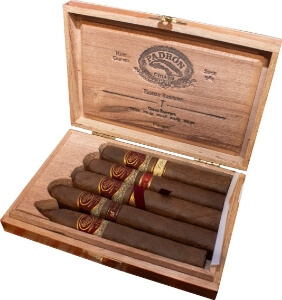 Buy Padron Family Reserve Maduro Sampler Online: This sampler features five maduro cigars from the Family Reserve line.