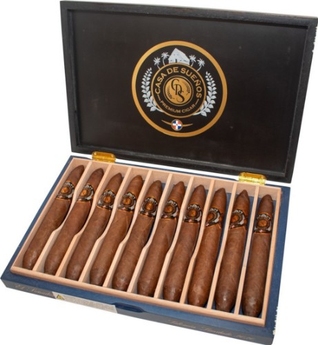 Buy Casa de Sueños Soñador Salomon Online: Soñador is the team's first adventure into cigar blending, and features an Ecuadorian Habano wrapper over Dominican binder and fillers.