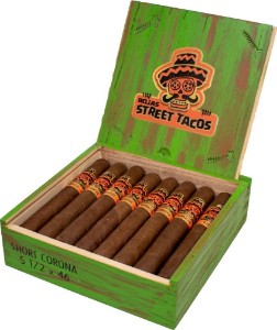 Buy Rojas Street Tacos Short Corona online: The Street Tacos by Noel Rojas features a Sumatra wrapper over Nicaraguan binder and fillers!