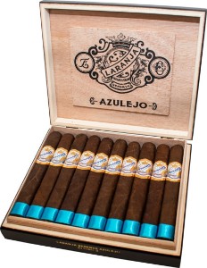 Buy Espinosa Laranja Azulejo Toro online at Small Batch Cigar: This 6 x 52  box pressed toro comes in a Ecuadorian Sumatra wrapper.