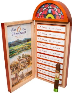 Buy Las 6 Provincias LV by Espinosa Cigars Online: Paying homage to those hailing from the six provinces in Cuba, Espinosa Cigars releases their third interation of the Las 6 Provincias.