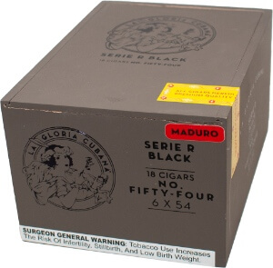 Buy La Gloria Cubana Serie R Black Maduro No. Fifty-Four Online at Small Batch Cigar