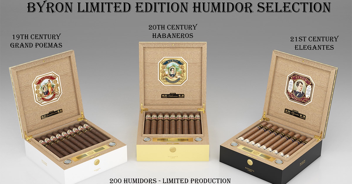 United Cigars Ships Limited Edition Byron Humidors (2022) Best Online