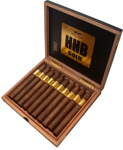 Buy Nat Cicco HHB Gold Habano Corona Extra Online at Small Batch Cigar