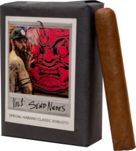Buy Room 101 Send Nudes Vol. 1 Special Habano Robusto Online: The newest line from Matt Booth of Room101 cigars, these bundles feature tasteful pictures of important men who best represent what Room101 means.