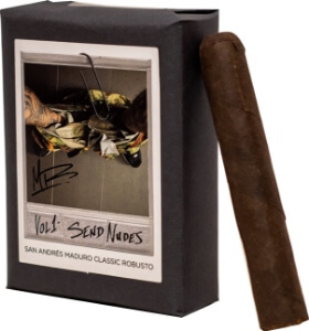 Buy Room 101 Send Nudes Vol. 1 San Andres Maduro Robusto Online: The newest line from Matt Booth of Room101 cigars, these bundles feature tasteful pictures of important men who best represent what Room101 means.