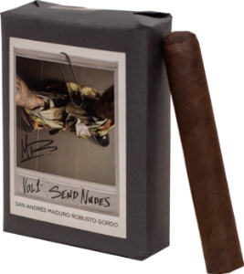 Buy Room 101 Send Nudes Vol. 1 San Andres Maduro Robusto Gordo Online: The newest line from Matt Booth of Room101 cigars, these bundles feature tasteful pictures of important men who best represent what Room101 means.