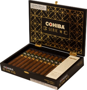 Buy Cohiba Serie "M" Corona Gorda Online: The newest size in the critically acclaimed Cohiba Serie M line, this Corona Gorda was rolled in Miami's own El Titan de Bronze.
