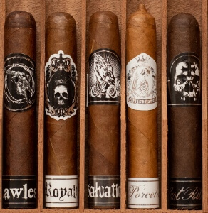 Buy the Black Label Trading Sampler Online at Small Batch Online: This sampler feature five cigars from each of their core line.	
