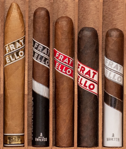 Buy Fratello Brand Sampler Online: Five Fratello cigars, for those who want to try out a new brand without the commitment.	