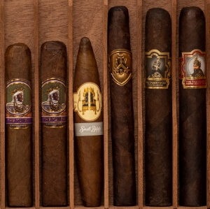 Buy SBC The King's Sampler Online: This curated sampler features six cigars that are a royal treat.	