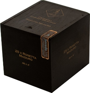Buy Casdagli Rosetta Cabinet Selection Maduro Online: Created in celebration of the Rosetta's 5th birthday. The modification is the changing of the wrapper leaf from the Dominican Cotui to the Ecuadorian Corojo natural maduro transforming the original milk chocolate notes to the dark chocolate notes delivered to the palate.