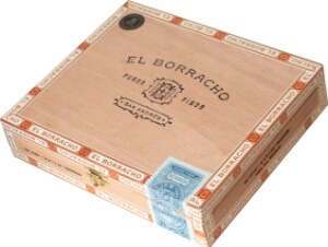El Borracho Belicoso has notes of dark chocolate, cherry, leather, and black pepper. Using a Mexican San Andres wrapper over Nicaraguan binder and fillers.