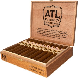 Buy ATL Good Trouble Gran Toro: Named in honor of the late Atlanta congressman and civil rights icon, John Lewis, this Habano-wrapper blend from Estelí boasts a complexity of Nicaraguan filler from 3 growing regions, double-bound by Indonesian Sumatra paired with a priming from the volcanic soil of Ometepe