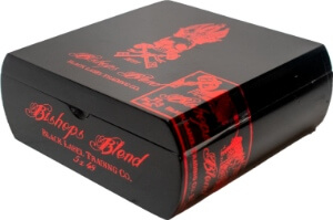 Buy Bishops Blend Six Year Anniversary Robusto by Black Label Trading Co Online: a blend of American, Nicraguan, Pennsylvania and Connecticut tobaccos the Bishops blend is designed to highlight broadleaf tobacco.