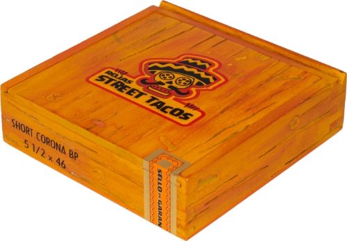 Buy Rojas Street Tacos Carnitas Short Corona Online: The Street Tacos by Noel Rojas features an Ecuadorian Connecticut wrapper over Nicaraguan binder and fillers!