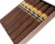 Buy Olmec Claro Corona Gorda by Foundation Cigars Online: Foundation Cigar Co. has released a brand new line called Olmec that the company describes as a tribute to Mexico and its ancient Mesoamerican people, which inhabited the San Andrés Valley in Veracruz, where cigar tobacco is grown