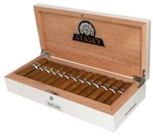 Buy Atabey Idolos Online at Small Batch Cigar: A petite robusto gordo 4 x 55 vitola from the Atabey line by United Cigars.	