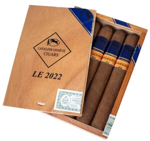 Buy Cavalier Genéve Limited Edition 2022 Online: With its unknown blend, this limited edition from Cavalier Genéve comes in a 10 count box that has a limited production run of 1948 boxes.