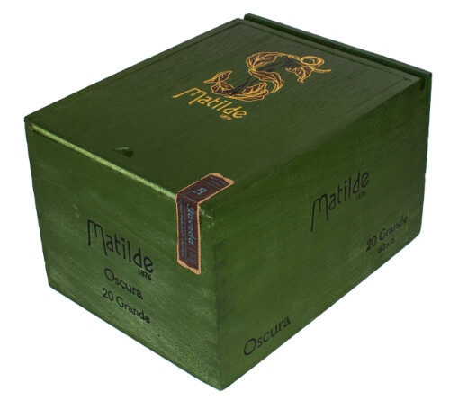 Matilde Oscura Grande: This 6 x 60 cigar from Matilde features a Mexican San Andres Maduro Wrapper that is medium bodied.