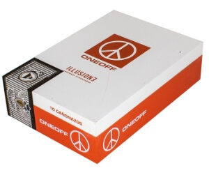 Buy OneOff Canonazo Cigar Online: OneOff was orginally created in the early 2000's but Dion from Illusione Cigars has revitalized the brand producing the cigars at TABSA!