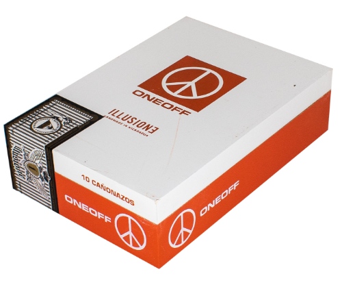 Buy OneOff Canonazo Cigar Online: OneOff was orginally created in the early 2000's but Dion from Illusione Cigars has revitalized the brand producing the cigars at TABSA!