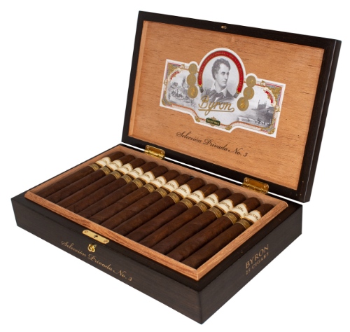 Buy Byron 1850 No. 3 Online: Aged in both cedar and French Oak, the newest release from Byron goes for a subtle  but complex blend.