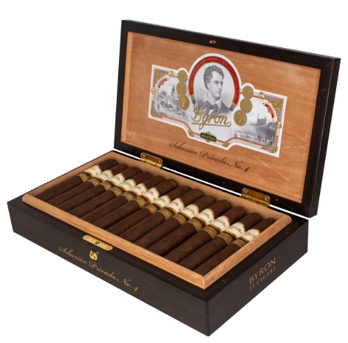 Buy Byron 1850 No. 4 Online: Aged in both cedar and French Oak, the newest release from Byron goes for a subtle  but complex blend.
