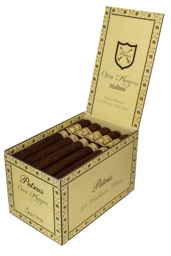 Buy Felipe Gregorio Petrus Oro Negro Sacro: "A rich maduro cigar with cedar wood, nutmeg and dark chocolate notes, slowly evolves to a smooth but rich smoke."