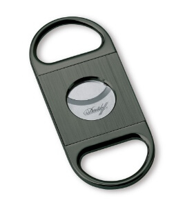 Davidoff Double Blade Cutter Brushed Anthracite