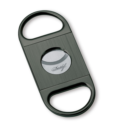 Davidoff Double Blade Cutter Brushed Anthracite